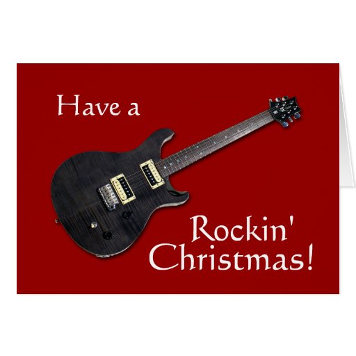 Have a Rockin' Christmas! Card | Zazzle