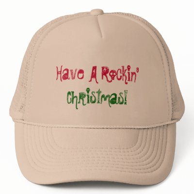 Have A Rockin', Christmas! Hat by pammys