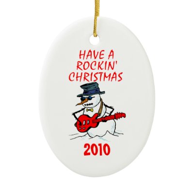 Have A Rockin&#39; Christmas Christmas Ornament