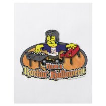 Have a Rockin' Halloween flyers