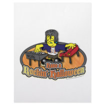 Have a Rockin' Halloween Letterhead Design