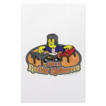 Have a Rockin' Halloween stationery
