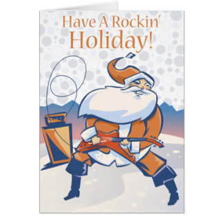 Rock And Roll Christmas Cards | Zazzle