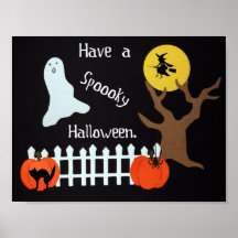 Have a spooky Halloween. Print