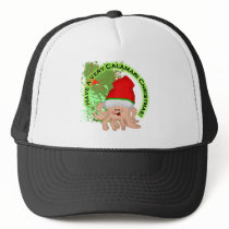 Have a Very Calamari Christmas! hats