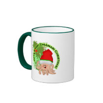 Have a Very Calamari Christmas! mugs by nextstopitaly Have a Very Calamari Christmas! mugs