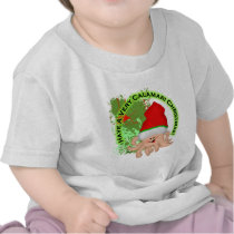 Have a Very Calamari Christmas! t-shirts