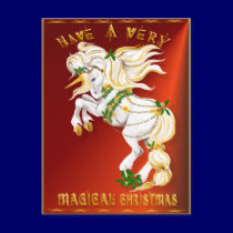 Have A Very Magical Christmas Postcard postcards