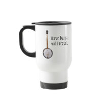 Have Banjo, Will Travel mugs by GreeneKing Have Banjo, Will Travel mugs