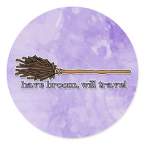 have broom will travel stickers