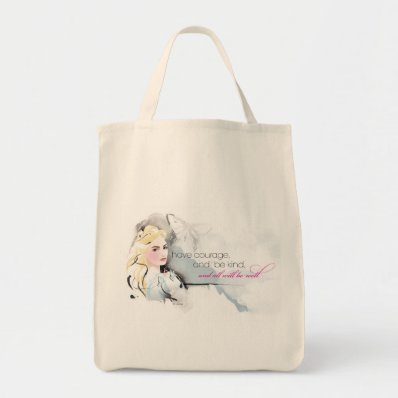 Have Courage Grocery Tote Bag