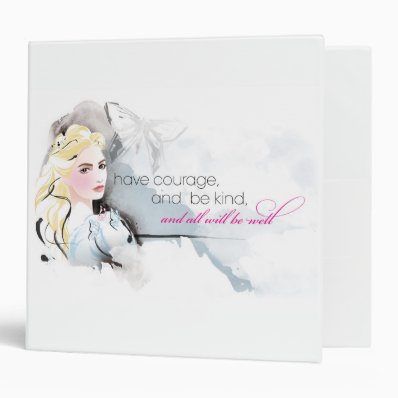 Have Courage Vinyl Binder
