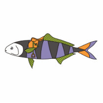 Have Fish, Will Travel photo sculpture photo sculptures