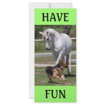 HAVE FUN RACK CARD DESIGN