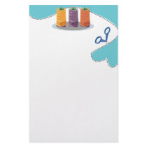 Have fun sewing custom stationery