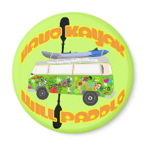 HAVE KAYAK WILL PADDLE - Retro Fridge Magnets