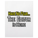 Have No Fear, The Editor Is Here Customized Letterhead