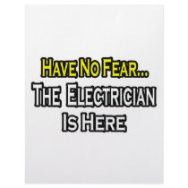 Have No Fear, The Electrician Is Here Customized Letterhead