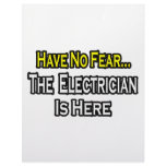 Have No Fear, The Electrician Is Here Customized Letterhead