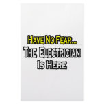 Have No Fear, The Electrician Is Here Personalized Stationery