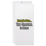 Have No Fear...The Grandma Is Here rack cards