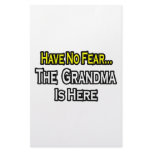 Have No Fear...The Grandma Is Here Stationery Paper