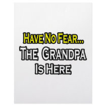 Have No Fear...The Grandpa Is Here Letterhead Template