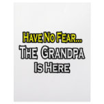 Have No Fear...The Grandpa Is Here Letterhead Template