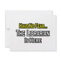 Have No Fear, The Librarian Is Here Announcements