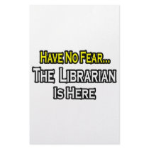 Have No Fear, The Librarian Is Here Stationery