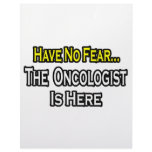 Have No Fear, The Oncologist Is Here Letterhead Design