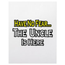 Have No Fear...The Uncle Is Here Personalized Letterhead
