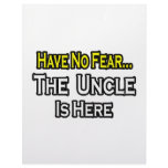 Have No Fear...The Uncle Is Here Personalized Letterhead