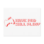 Have Pad, Will Play - Video Games Gamer Gaming postcards