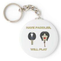 Have Paddles Ping Pong Key Chains
