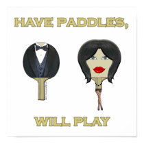 Have Paddles Ping Pong Poster