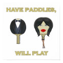 Have Paddles Ping Pong Poster