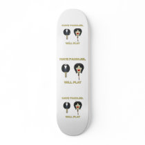 Have Paddles Ping Pong skateboards by HappyDoggies Have Paddles Ping Pong skateboards