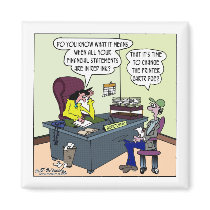 Have Red Ink? Change the Printer Cartridge. Magnet