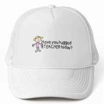 Have You Hug A Teacher Today (Girl) Mesh Hats