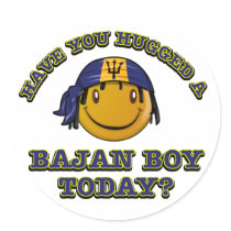 Have you hugged a Bajan Boy today? Stickers