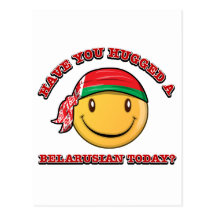 Have you hugged a Belarusian today? Postcards
