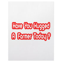 Have You Hugged A Farmer Today? Letterhead Template