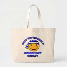 Have you hugged a Greek boy today? Bags
