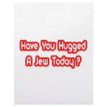 Have You Hugged A Jew Today? Customized Letterhead