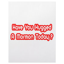 Have You Hugged A Mormon Today? letterhead