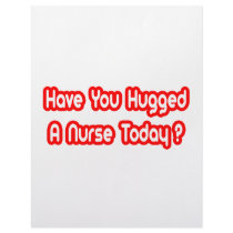 Have You Hugged A Nurse Today? Letterhead Design