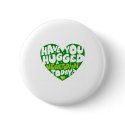 have you hugged a vegitarian buttons