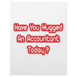 Have You Hugged An Accountant Today? Letterhead