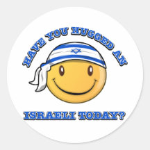 have you hugged an Israeli today? Sticker